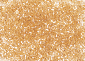 Бисер Япония MIYUKI Delica цилиндр 10/0 5 г DBM-0101 светло-блеск топаза прозрачный