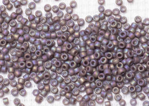 Бисер Япония круглый 11/0 10г 2638F лаванда, матовый радужный полуглазурь