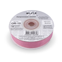 лента 15 мм OR-15 BLITZ 22.8 м ±0.5 м №050 бл.розовый