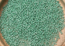 Бисер Чехия круглый 08/0 50г 18558 зеленый металлик